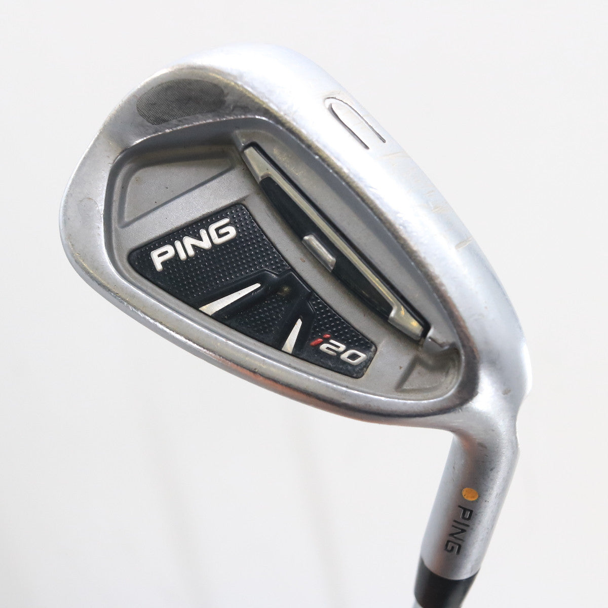 Ping i20 Iron Set 4-W,U Yellow Dot Steel CFS S Stiff Flex Right-Hand G-160002