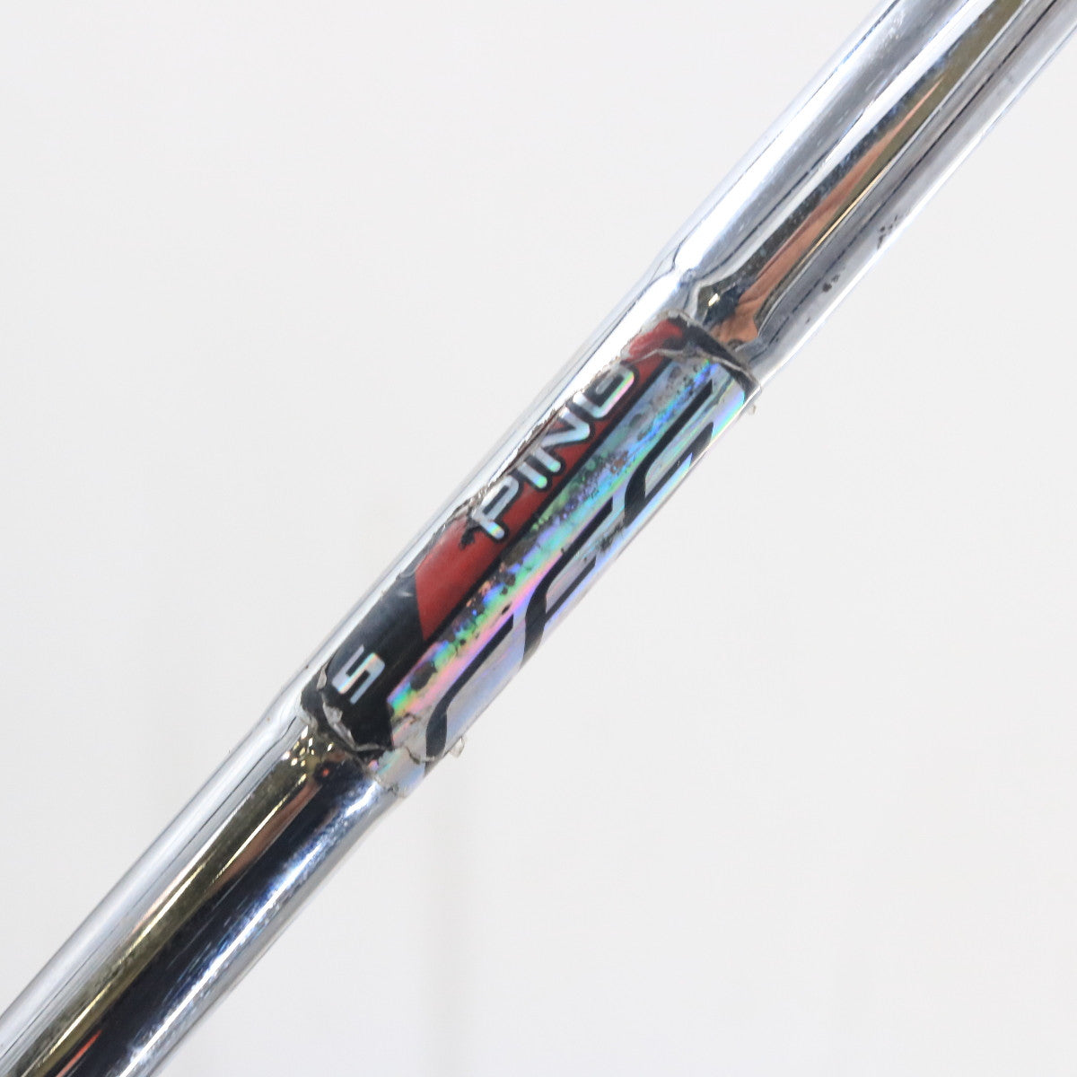Ping i20 Iron Set 4-W,U Yellow Dot Steel CFS S Stiff Flex Right-Hand G-160002