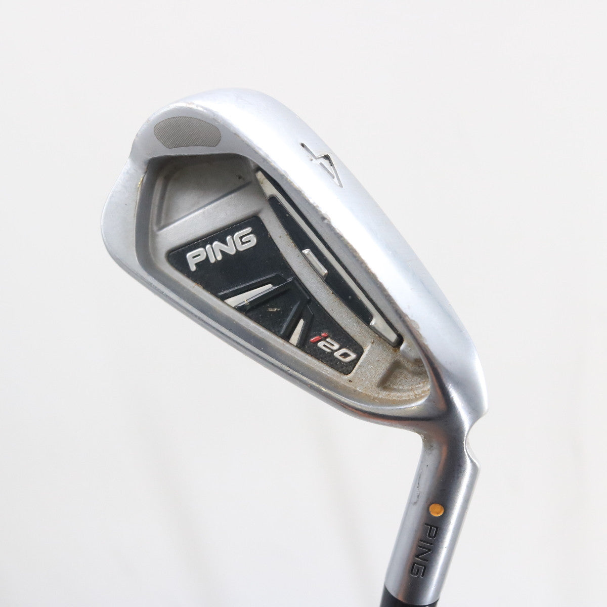 Ping i20 Iron Set 4-W,U Yellow Dot Steel CFS S Stiff Flex Right-Hand G-160002