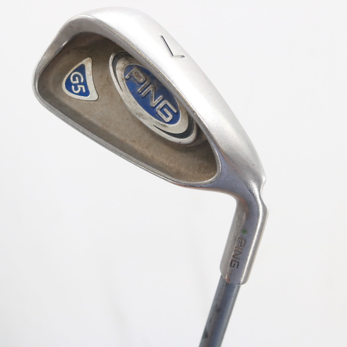 Ping G5 Iron Set 4,5,7-W,U,S Green Dot Graphite Shaft Stiff Right-Hand G-160010