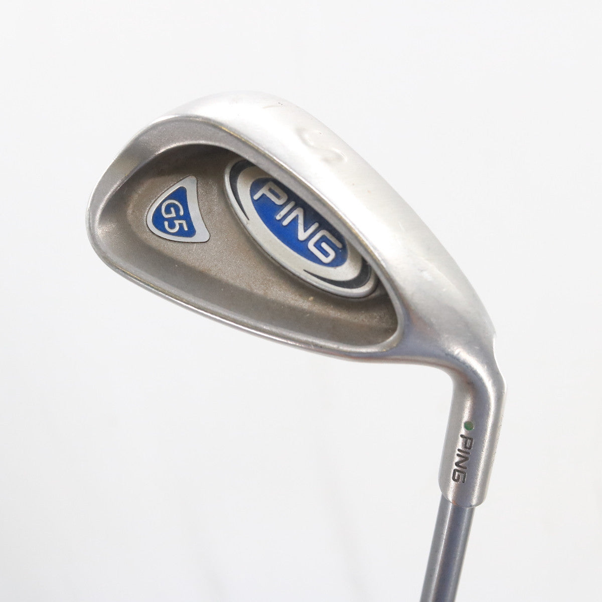 Ping G5 Iron Set 4,5,7-W,U,S Green Dot Graphite Shaft Stiff Right-Hand G-160010