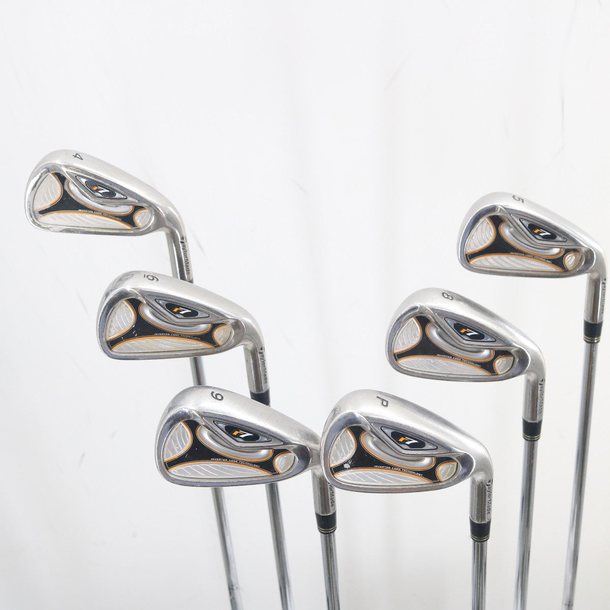 TaylorMade R7 Iron Set 4,5,6,8-P True Temper Steel Regular Right-Hand G-160011