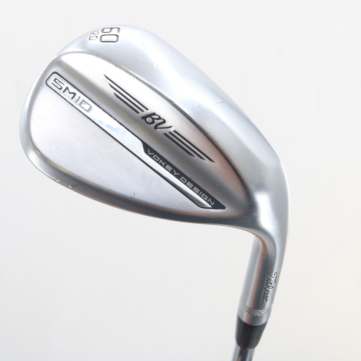 Titleist Vokey SM10 Tour Chrome Lob Wedge 60 Deg 60.12D Steel RH G-160284