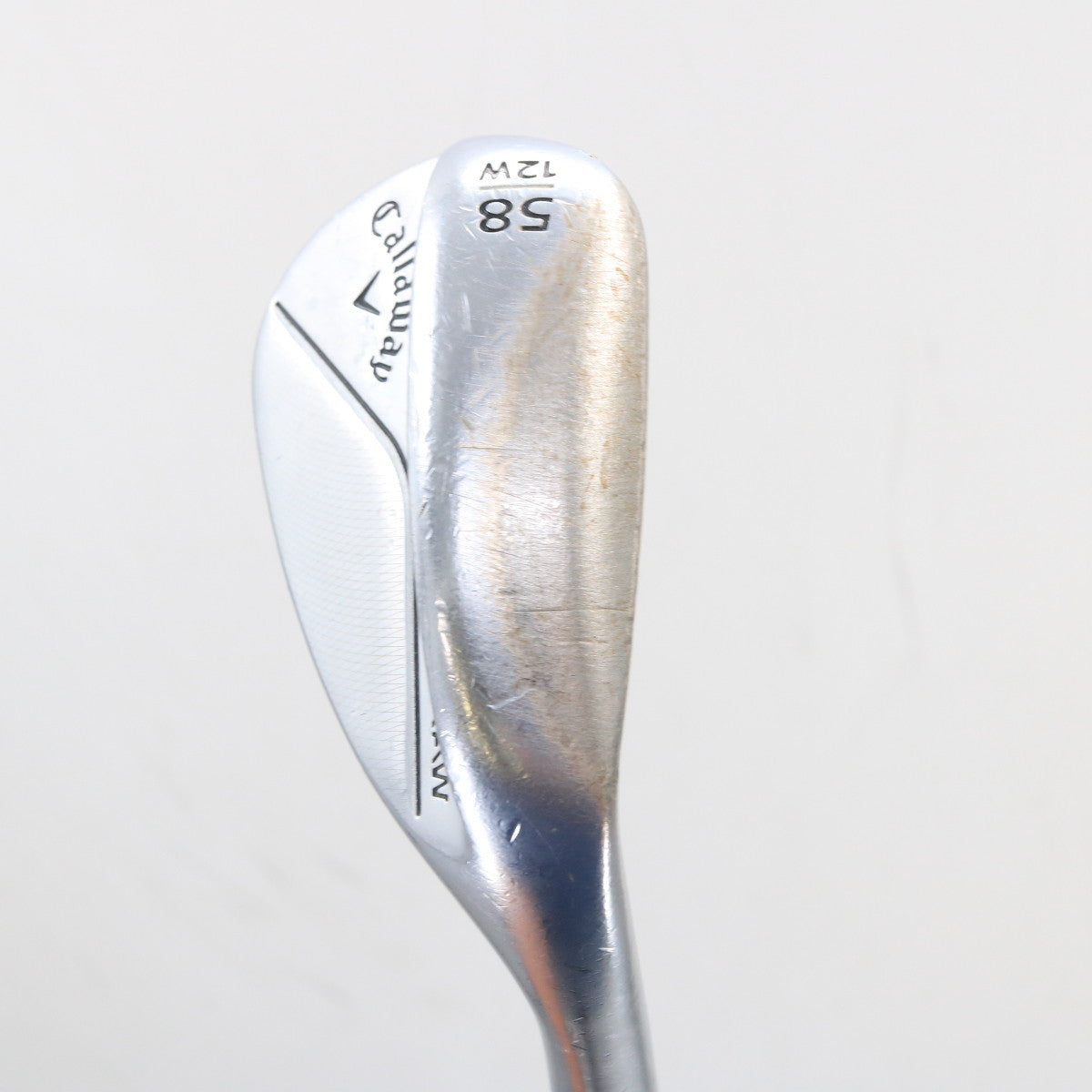 Callaway Jaws Raw Chrome Lob Wedge 58 Deg 58.12W Dynamic Gold Steel RH G-161672
