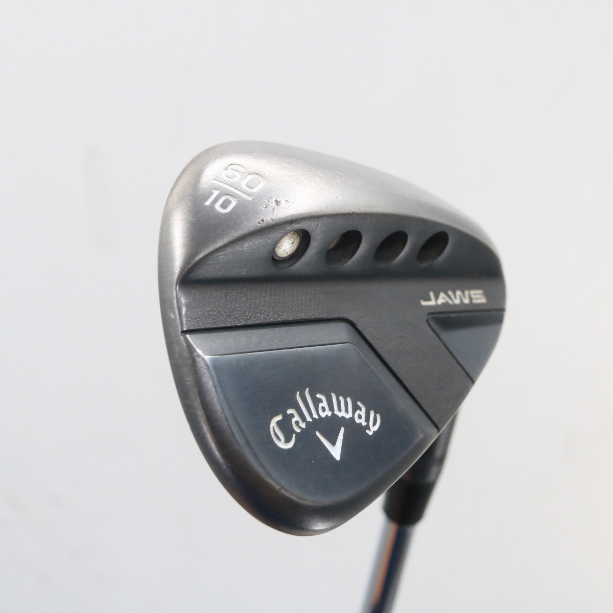 Callaway Jaws Full Toe Raw Black LW Lob Wedge 60.10 Steel X-Stiff RH G-161699