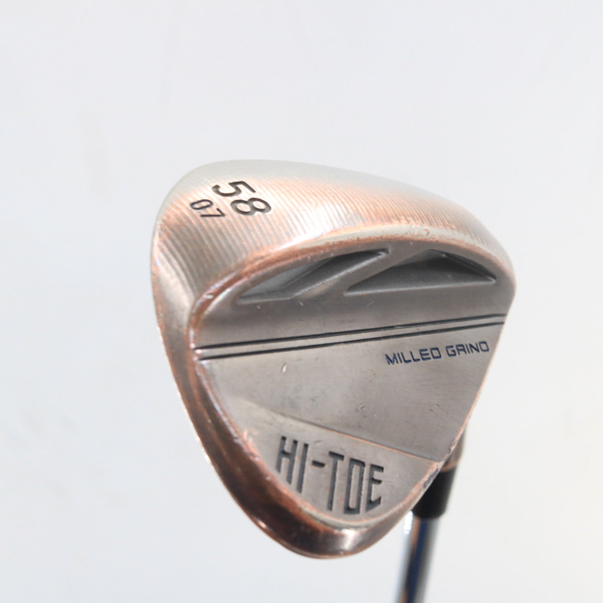 TaylorMade Milled Grind Hi-Toe 3 Copper Lob Wedge 58.07 Steel RH G-161919