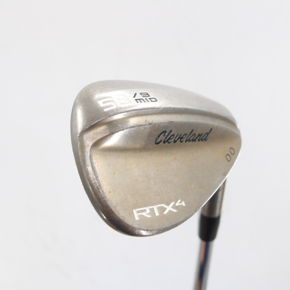 Cleveland RTX-4 Tour Raw Lob Wedge 58 Deg 58.9MID Steel Regular Flex G-162193