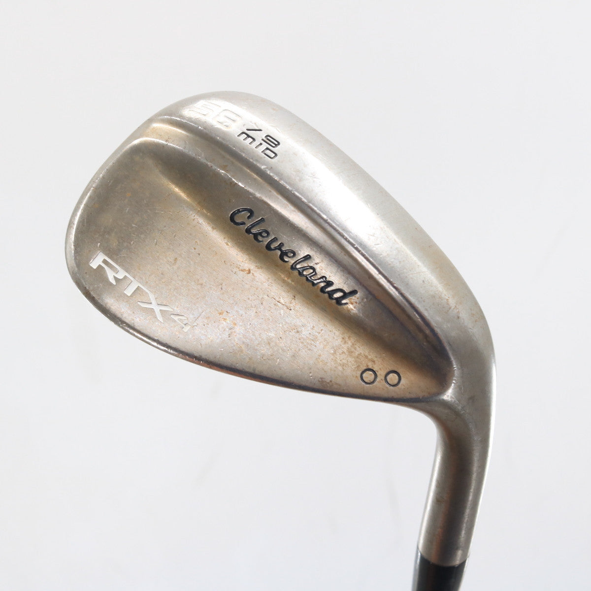 Cleveland RTX-4 Tour Raw Lob Wedge 58 Deg 58.9MID Steel Regular Flex G-162193