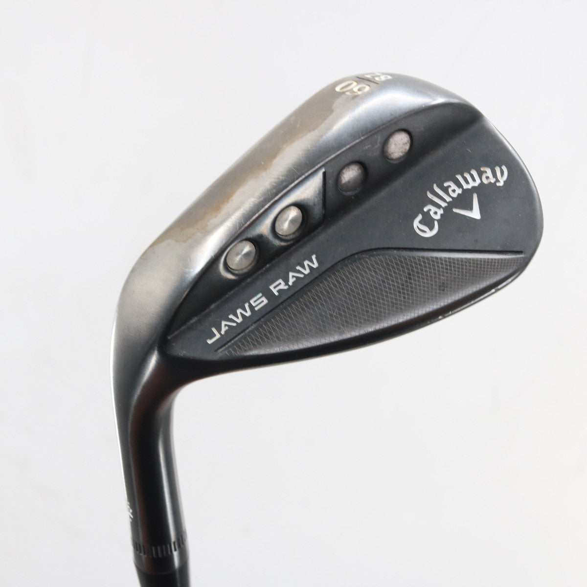 Callaway Jaws Raw Black Plasma Lob Wedge 60 Deg 60.8Z Steel Shaft LH G-163111