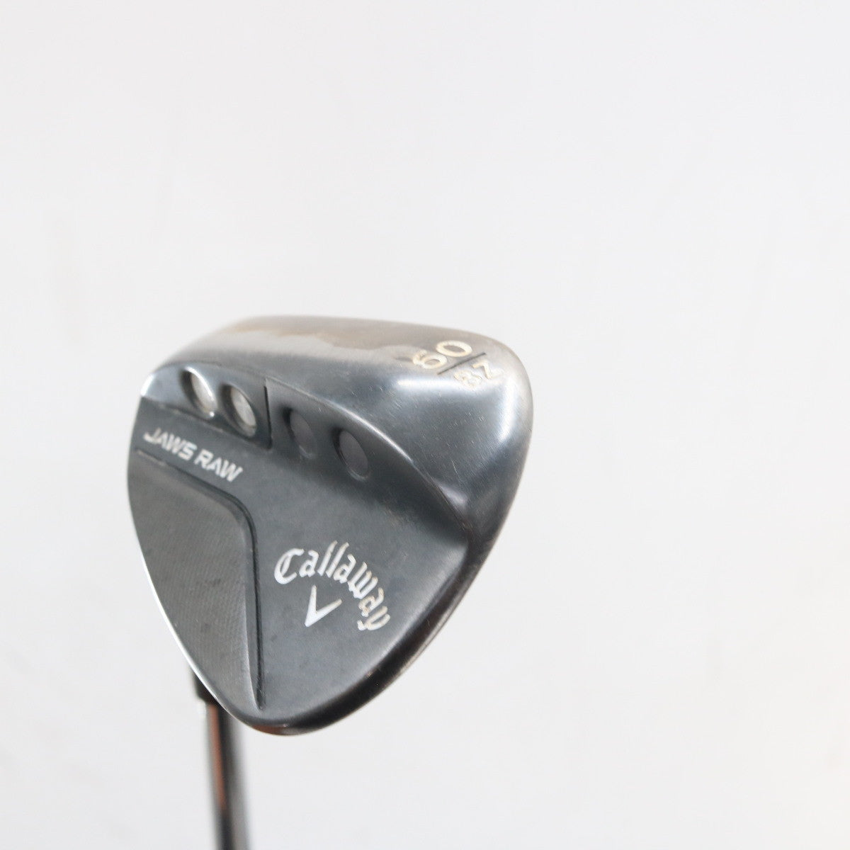 Callaway Jaws Raw Black Plasma Lob Wedge 60 Deg 60.8Z Steel Shaft LH G-163111