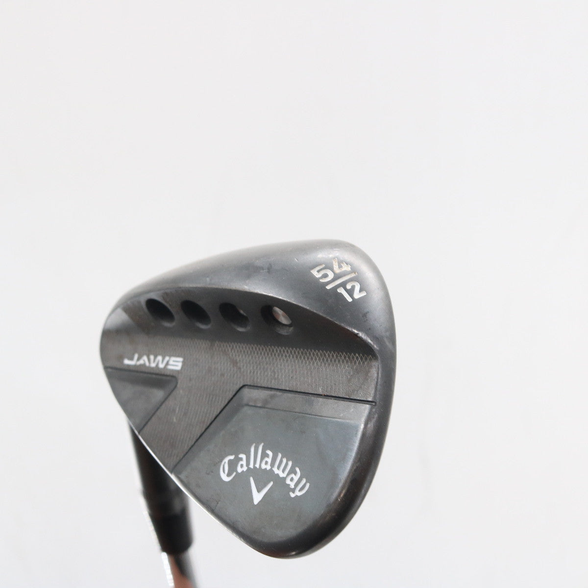 Callaway Jaws Full Toe Raw Black Sand Wedge 54.12 Deg Steel Left Hand G-163112