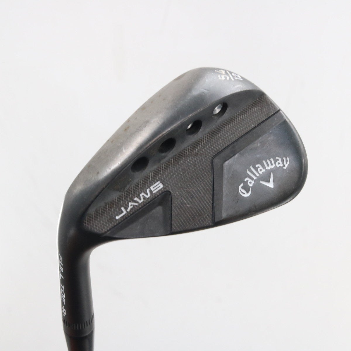 Callaway Jaws Full Toe Raw Black Sand Wedge 54.12 Deg Steel Left Hand G-163112