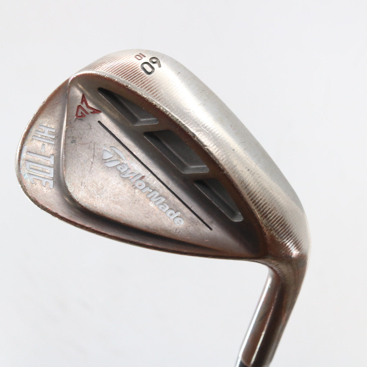 TaylorMade Hi-Toe Raw Lob Wedge 60 Degree 60.10 Steel KBS 115 Stiff RH G-163114