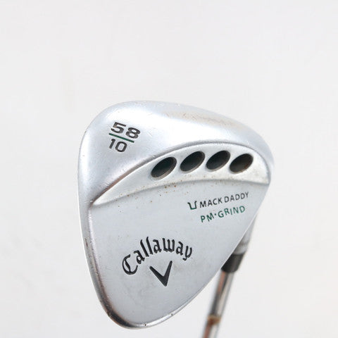 Callaway Mack Daddy PM Grind Lob Wedge 58 Deg 58.10 KBS Steel RH -1" G-163119