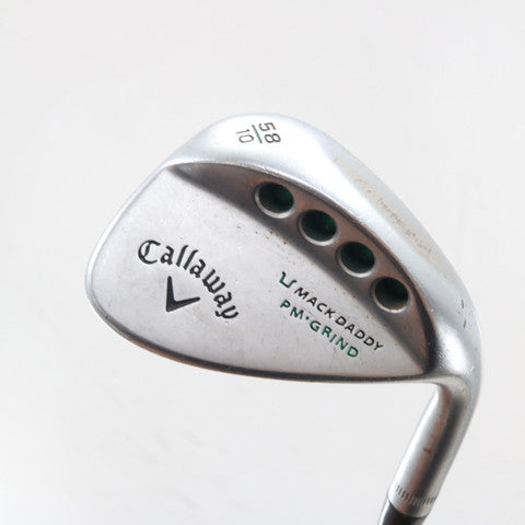 Callaway Mack Daddy PM Grind Lob Wedge 58 Deg 58.10 KBS Steel RH -1" G-163119