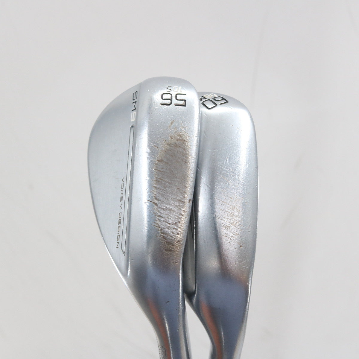 Titleist Vokey SM9 Tour Chrome Sand & Lob Wedge Set 56.10 & 60.08 Deg G-163148