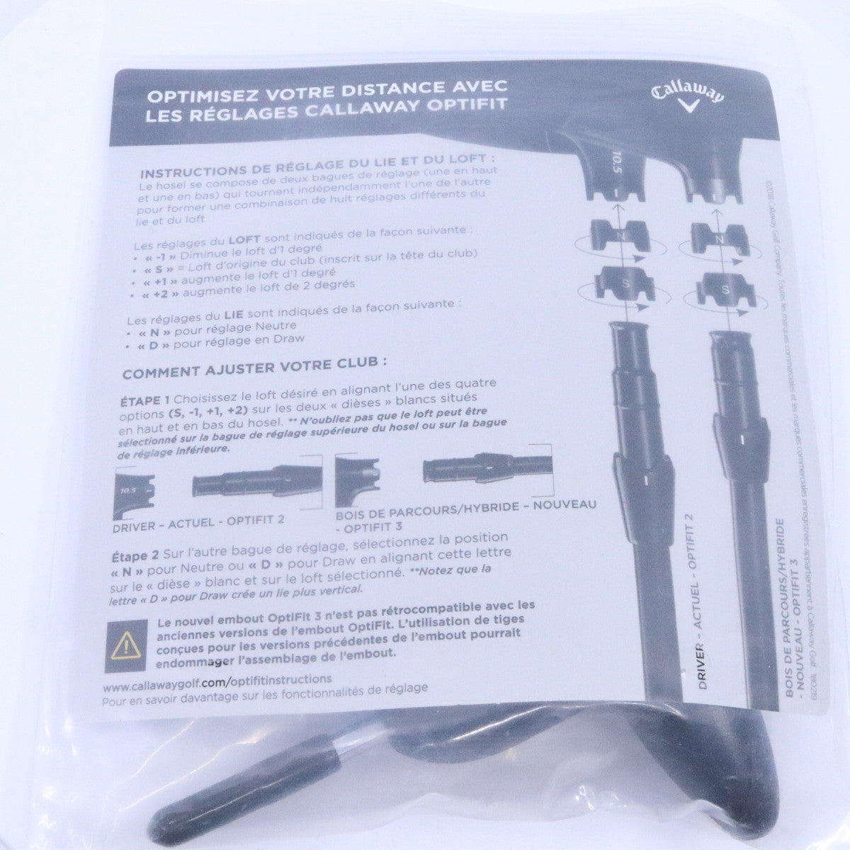 Callaway Universal Torque Adjustment Wrench fits all Callaway GT-CG-WRENCH