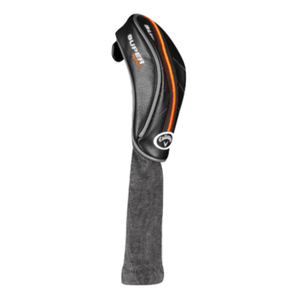 New Callaway Super Hybrid Headcover Only w/ ID Wheel Black/White/Orange HC-2434W