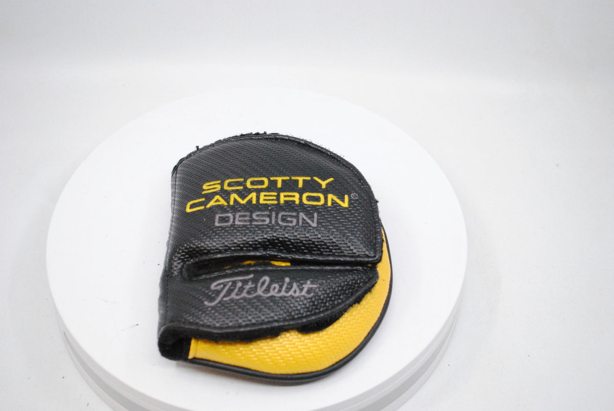 Scotty Cameron Design Phantom X Putter Headcover Cover Only Black/Yellow HC-3279J