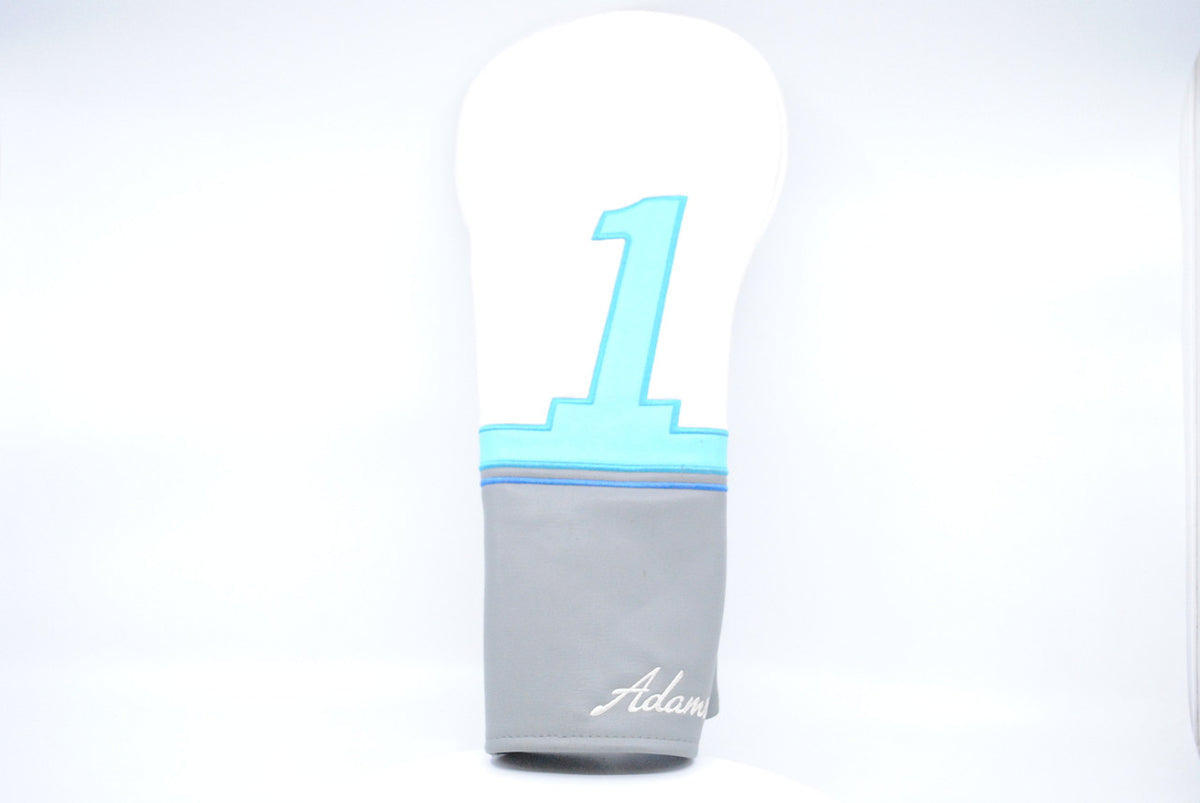 Adams Blue Driver Cover Ladies Women's Headcover Only Blue/White/Grey HC-3298J