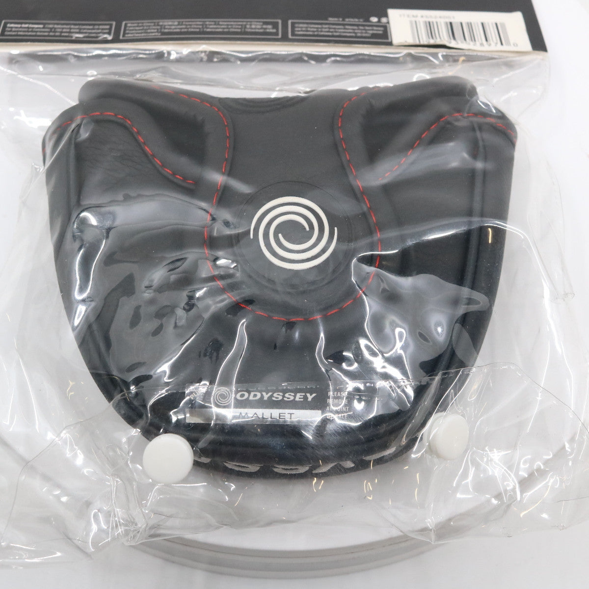 New Limited Edition Odyssey Black/Red/White Mallet Putter HeadCover Only HC-3518S