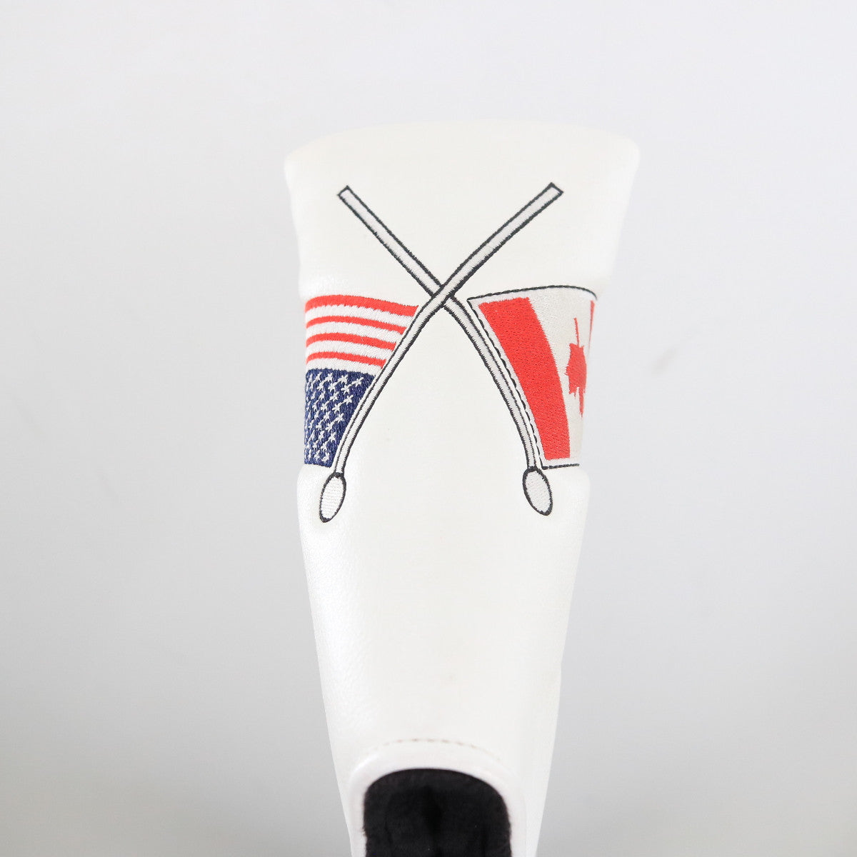 PRG Can-Aim Cup Blade Putter White/Red Headcover Only HC-S-3645