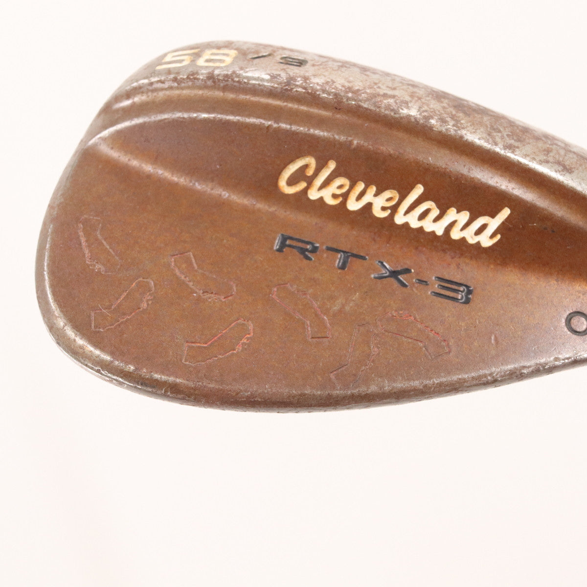 Cleveland RTX-3 S SW Sand Wedge 58 Deg 58.09 Steel S400 Stiff Right Hand M-107923