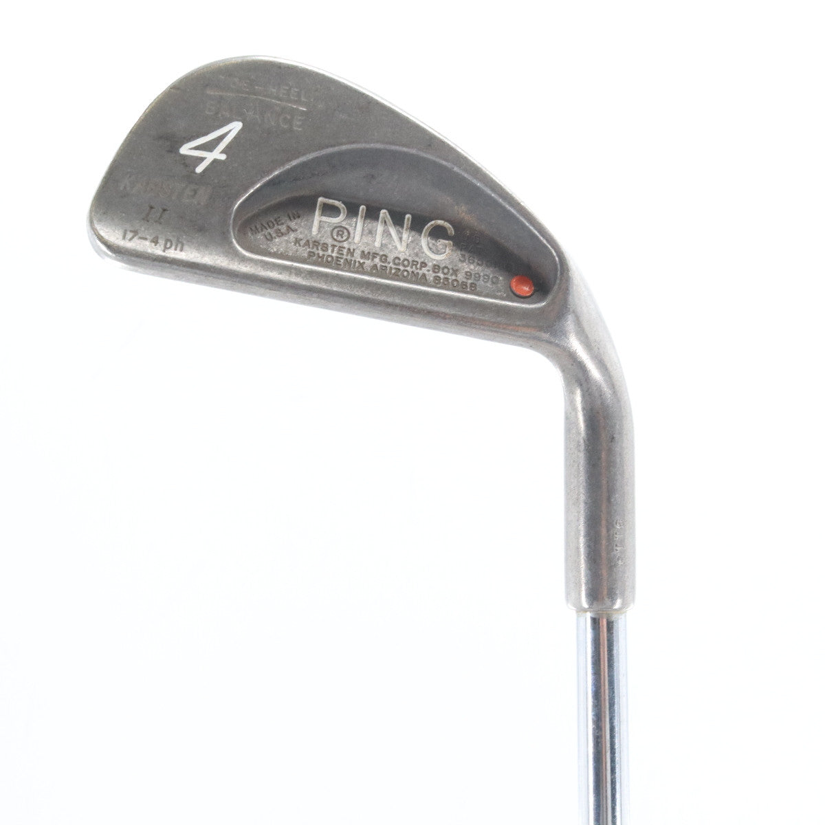 Ping Karsten II Individual 4 Iron Orange Dot Steel ZZLite Stiff Flex RH P-110738