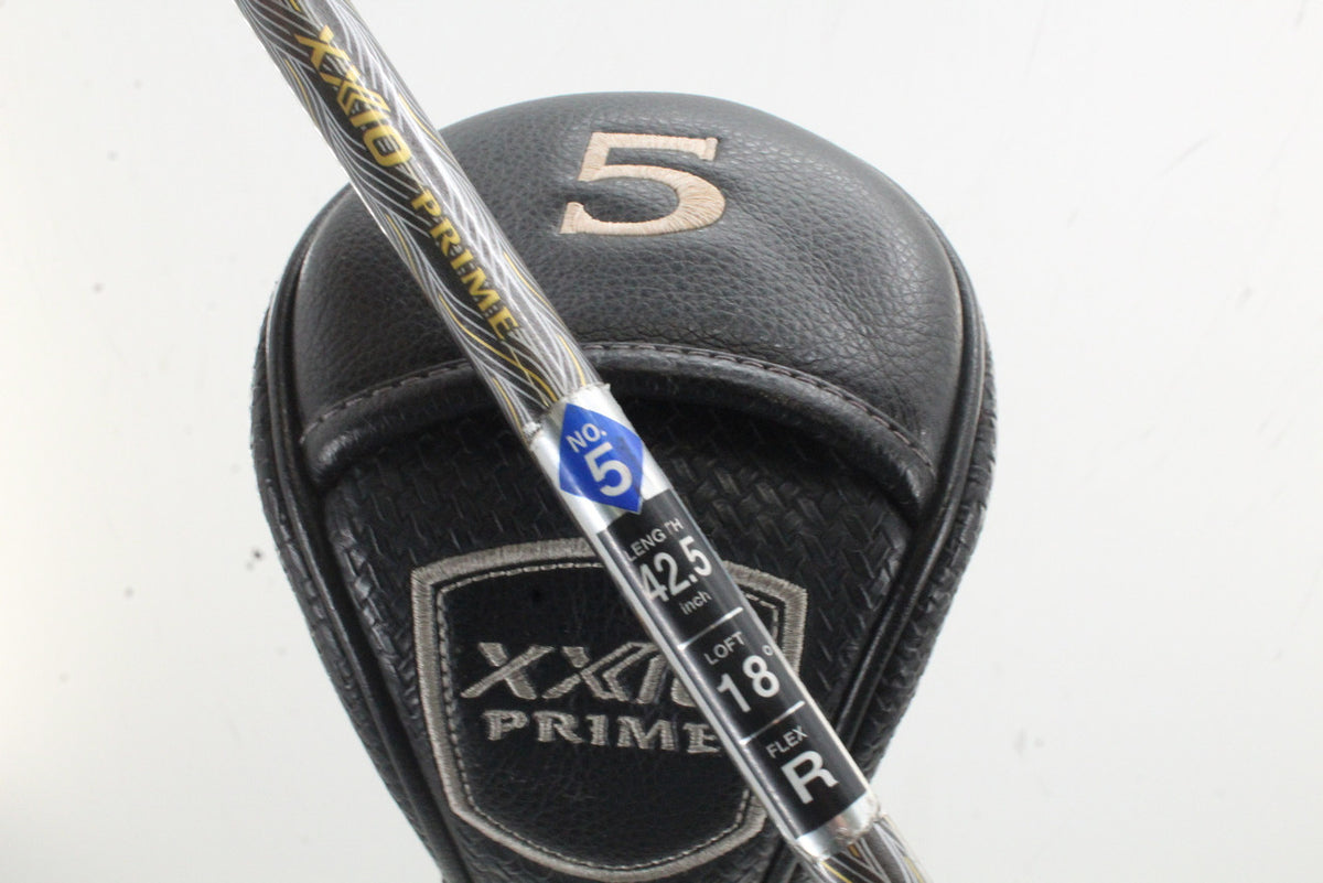 XXIO Prime 11 Eleven 5 Wood 18 Deg Graphite Regular Flex RH Headcover P-114681