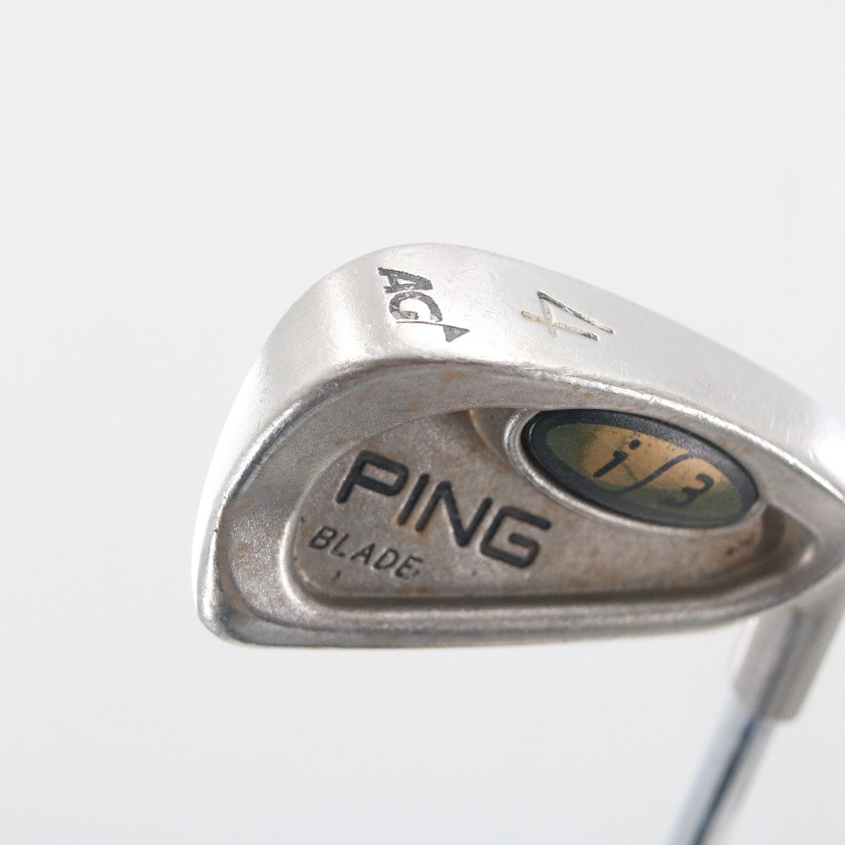 Ping i3 Blade Individual 4 Iron White Dot Steel Stiff RH +1 Inch Over P-135255