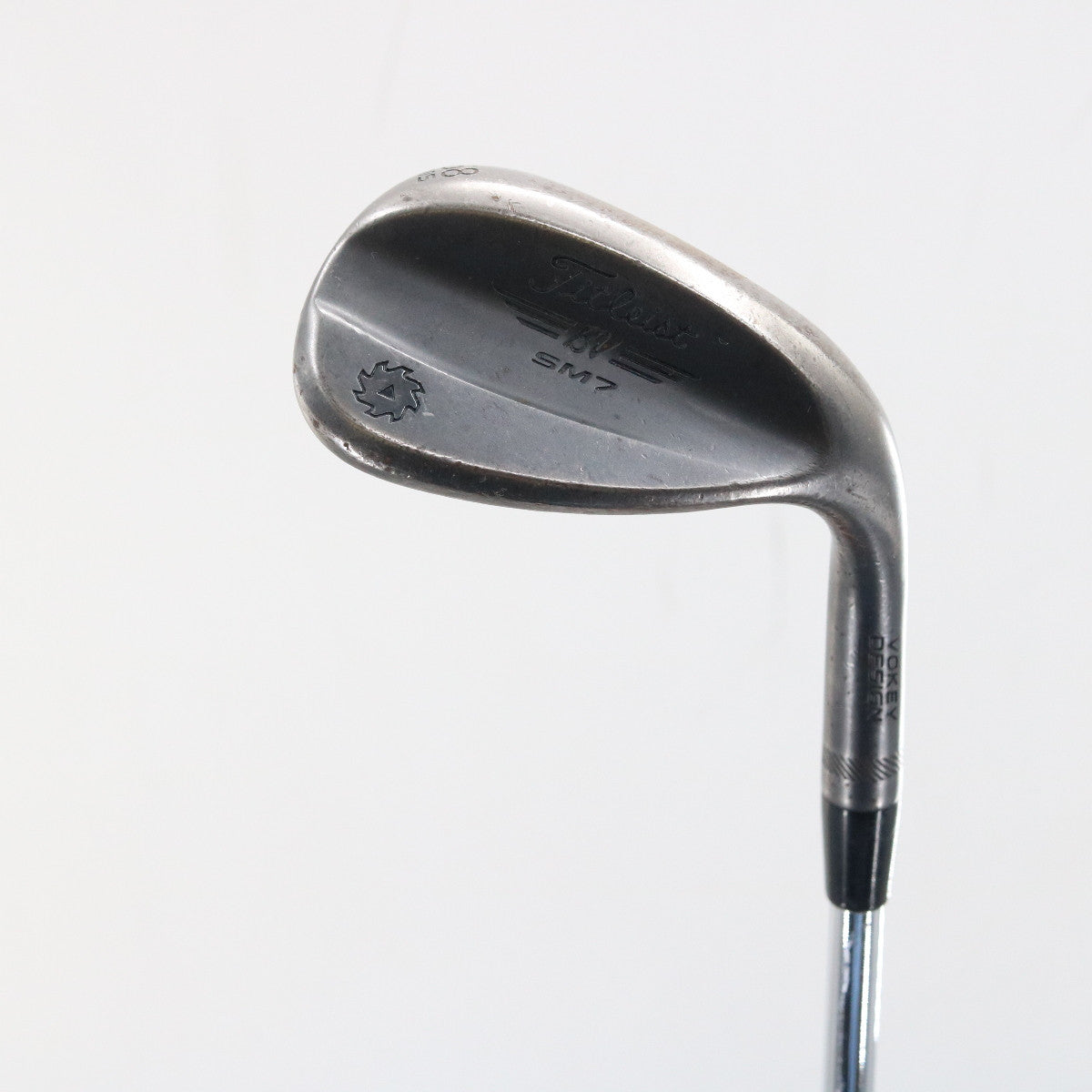 Titleist Vokey SM7 Jet Black Lob Wedge 58 Degree 58.10 S-Grind Steel RH P-144327