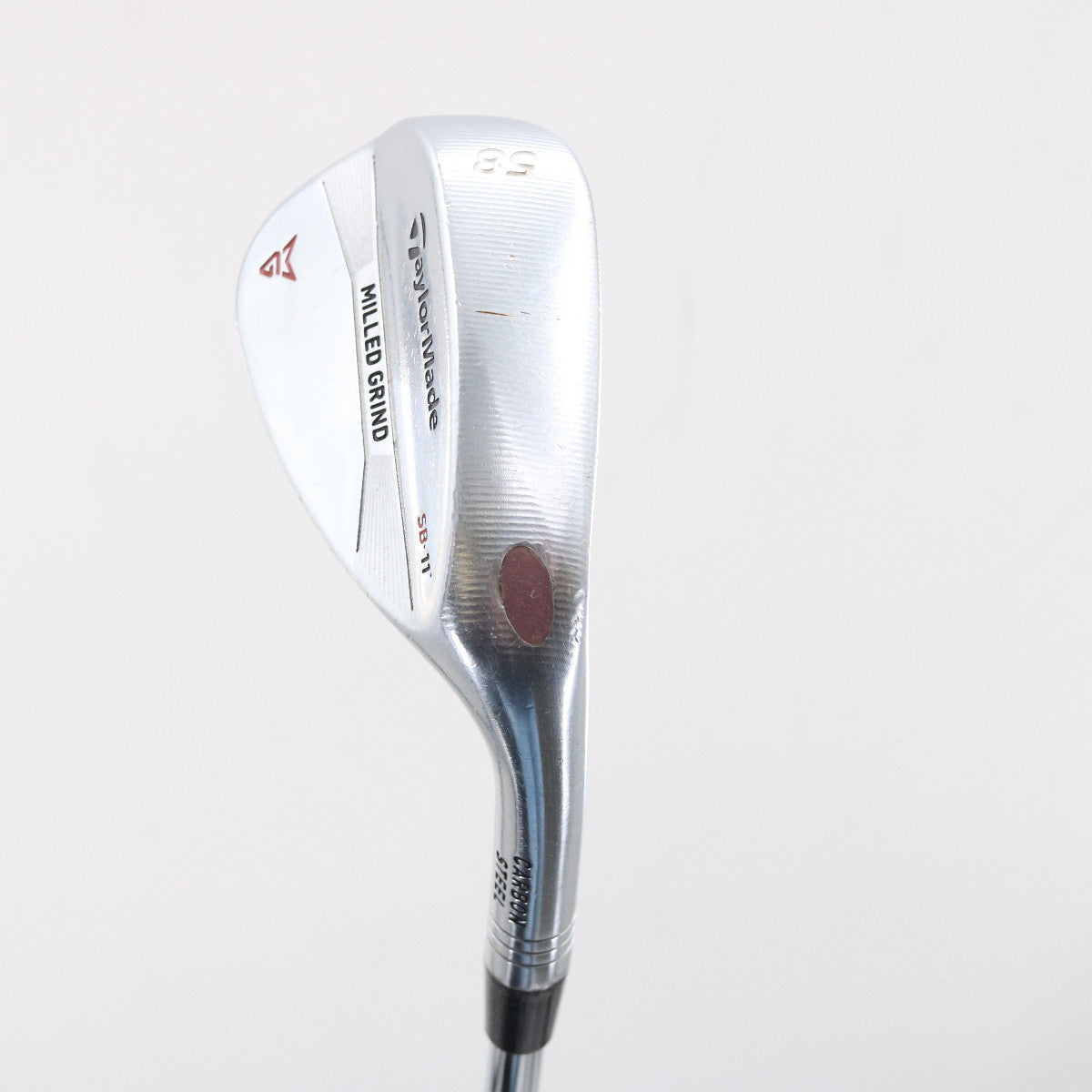 TaylorMade Milled Grind Satin Chrome S Sand Wedge 58 Deg 58.11 Steel RH P-144339