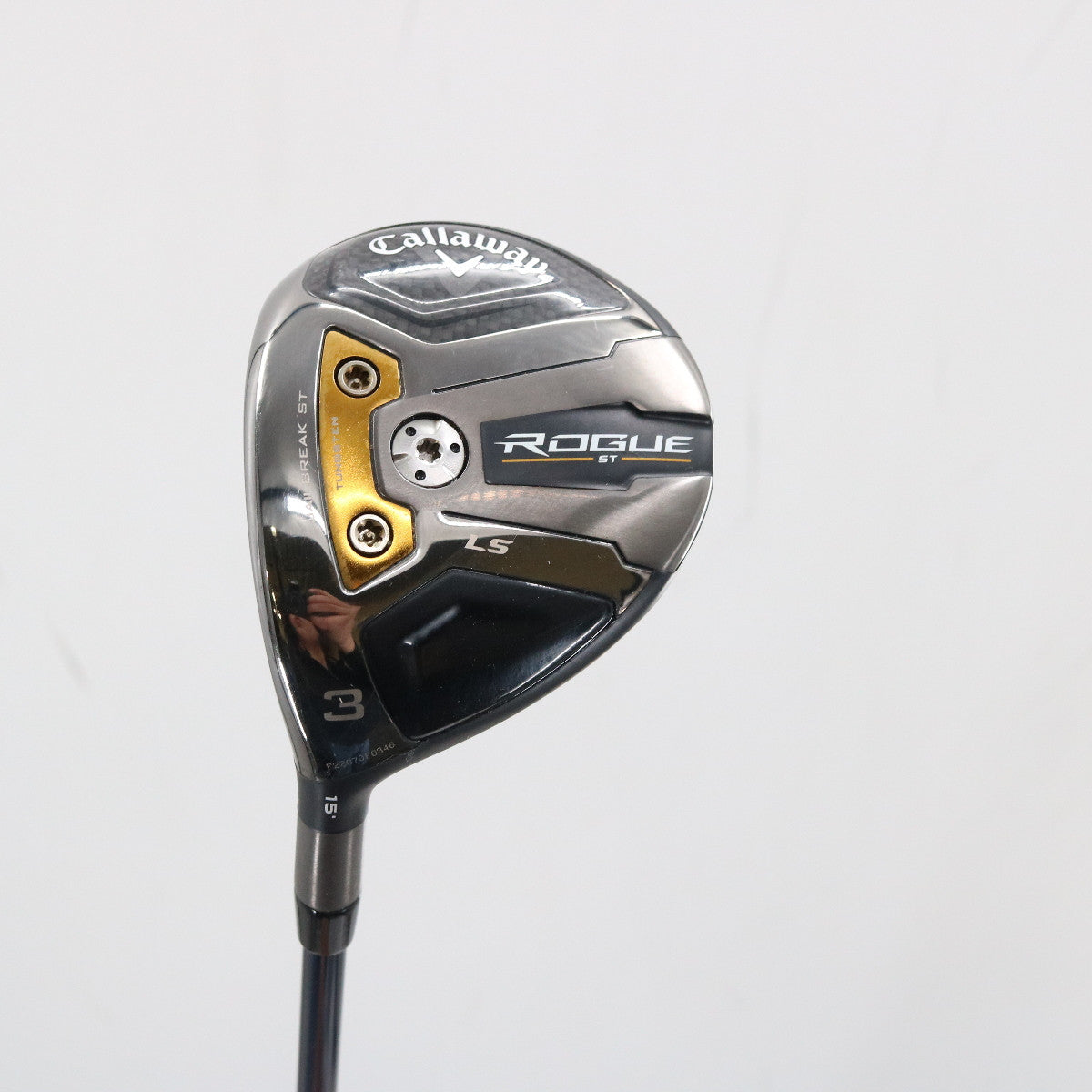 Callaway Rogue ST LS 3 Fairway Wood 15 Deg Graphite S Stiff Flex LH P-145900