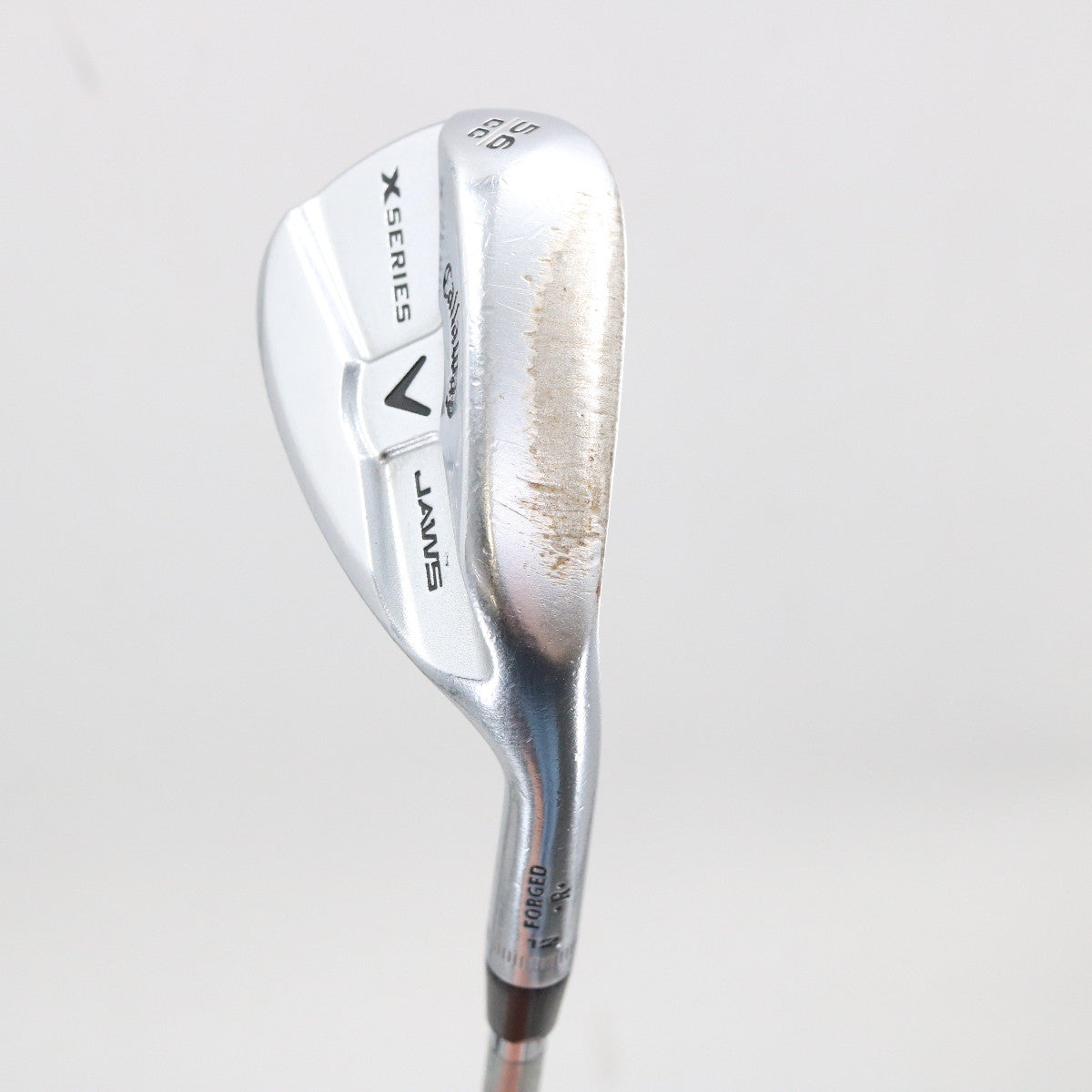 Callaway X Series Jaws CC Brushed Chrome Sand Wedge 56 Deg 56.12 Steel P-146236
