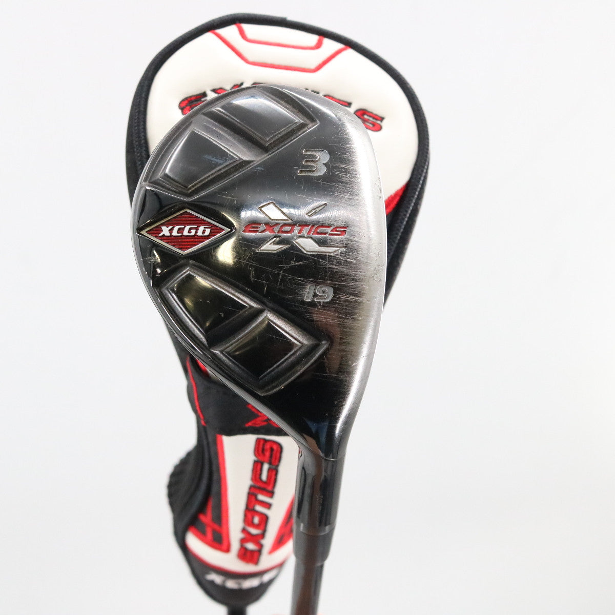 Tour Edge Exotics XCG6 3 Hybrid 19 Deg Graphite Matrix Stiff Flex RH P-148313