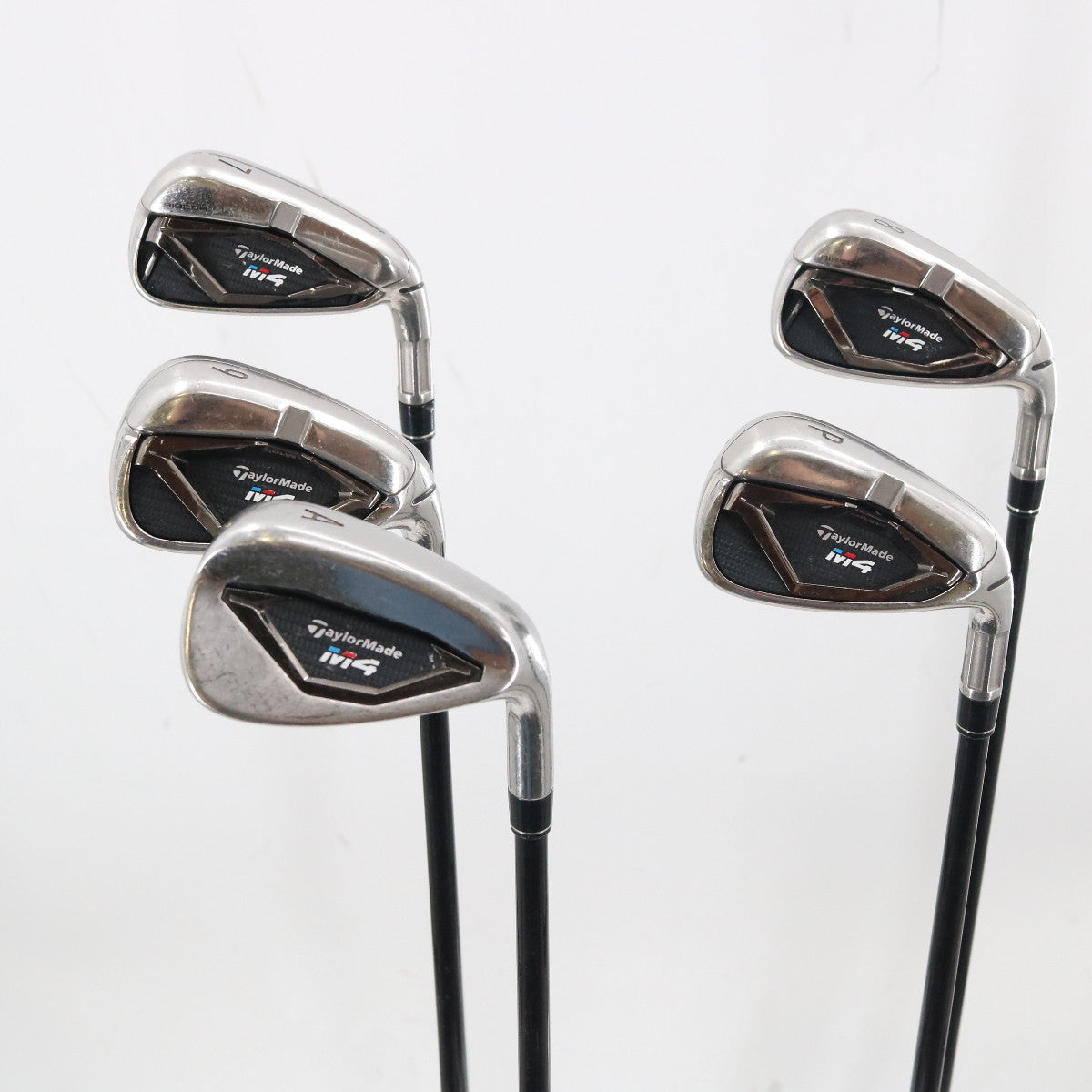 TaylorMade M4 Iron Set 7-P,A Graphite Atmos 7S Stiff Flex Right-Handed P-148544