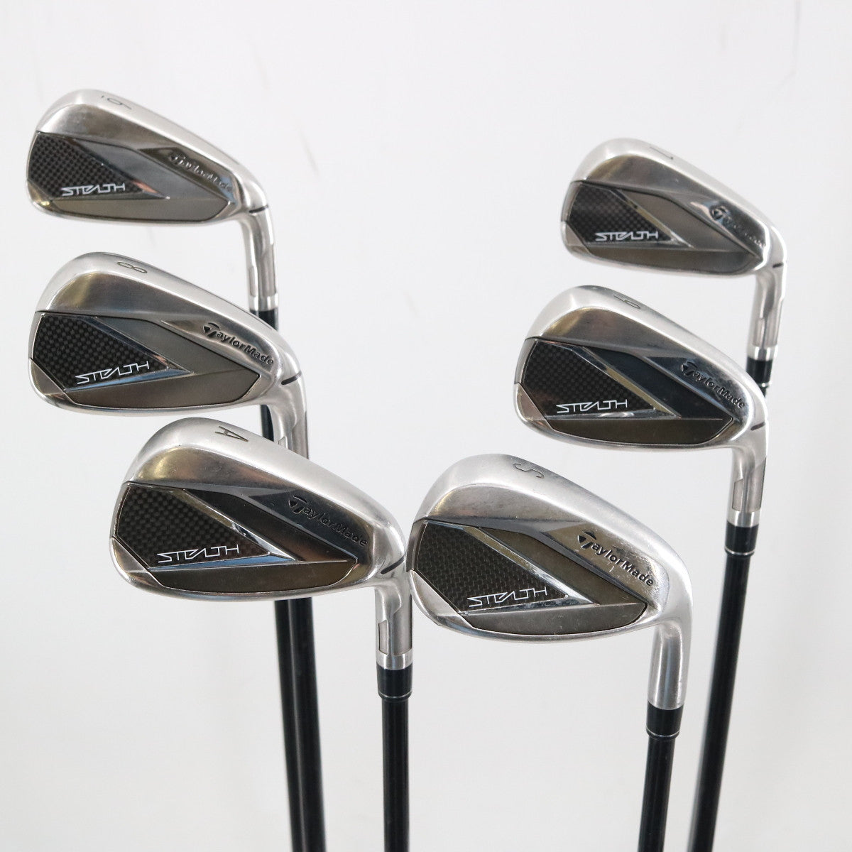 TaylorMade Stealth Iron Set 6-9,A,S (No P) Graphite Regular Flex RH P-148566