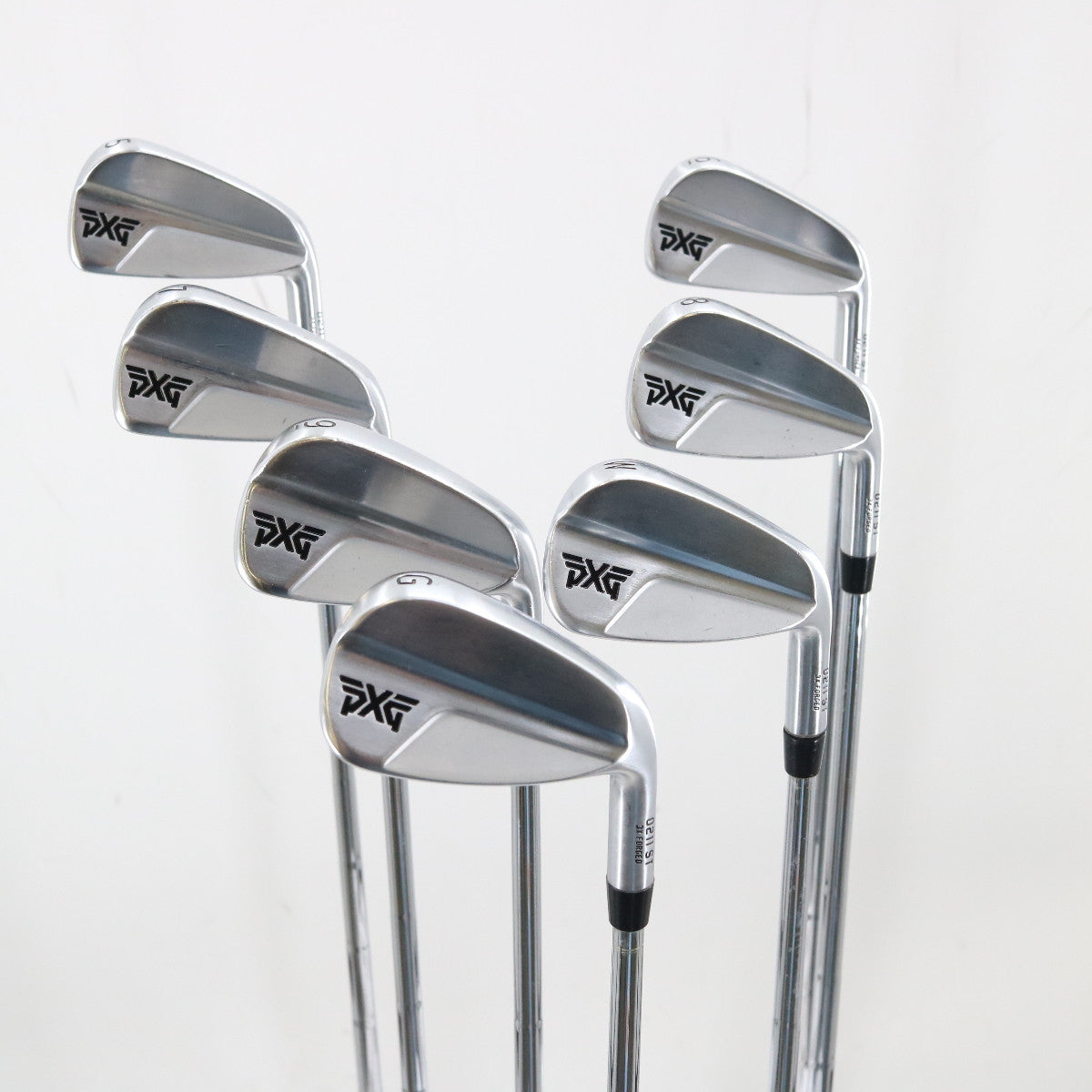 PXG 0211 ST Iron Set 5-W,G Steel True Temper X-Stiff Right-Handed +1" P-148572