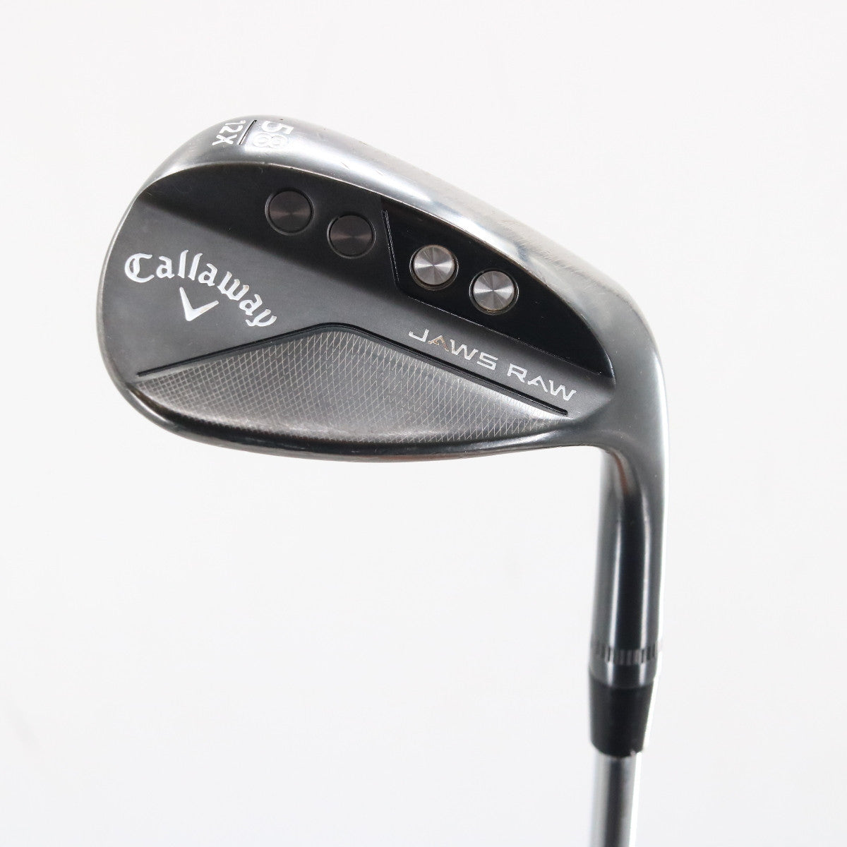 Callaway Jaws Raw Black Plasma Sand Wedge 58 Deg 58.12X Steel Stiff RH P-149382