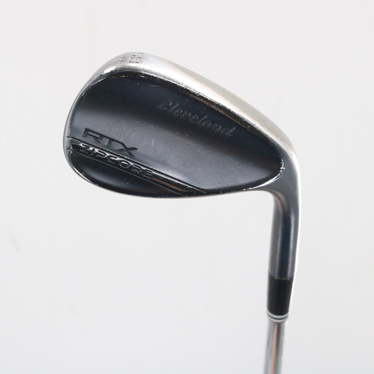 Cleveland RTX ZipCore Black Satin Sand Wedge 58 Deg 58.12FULL Steel RH P-150070