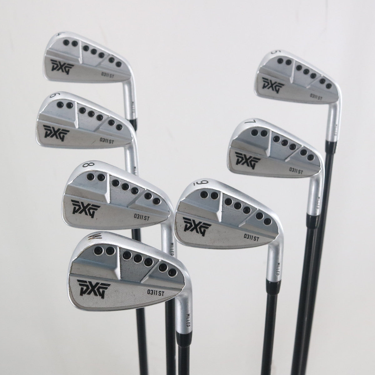 PXG 0311ST Milled Iron Set 4-W Graphite MMT S Stiff Flex Right-Handed P-150226