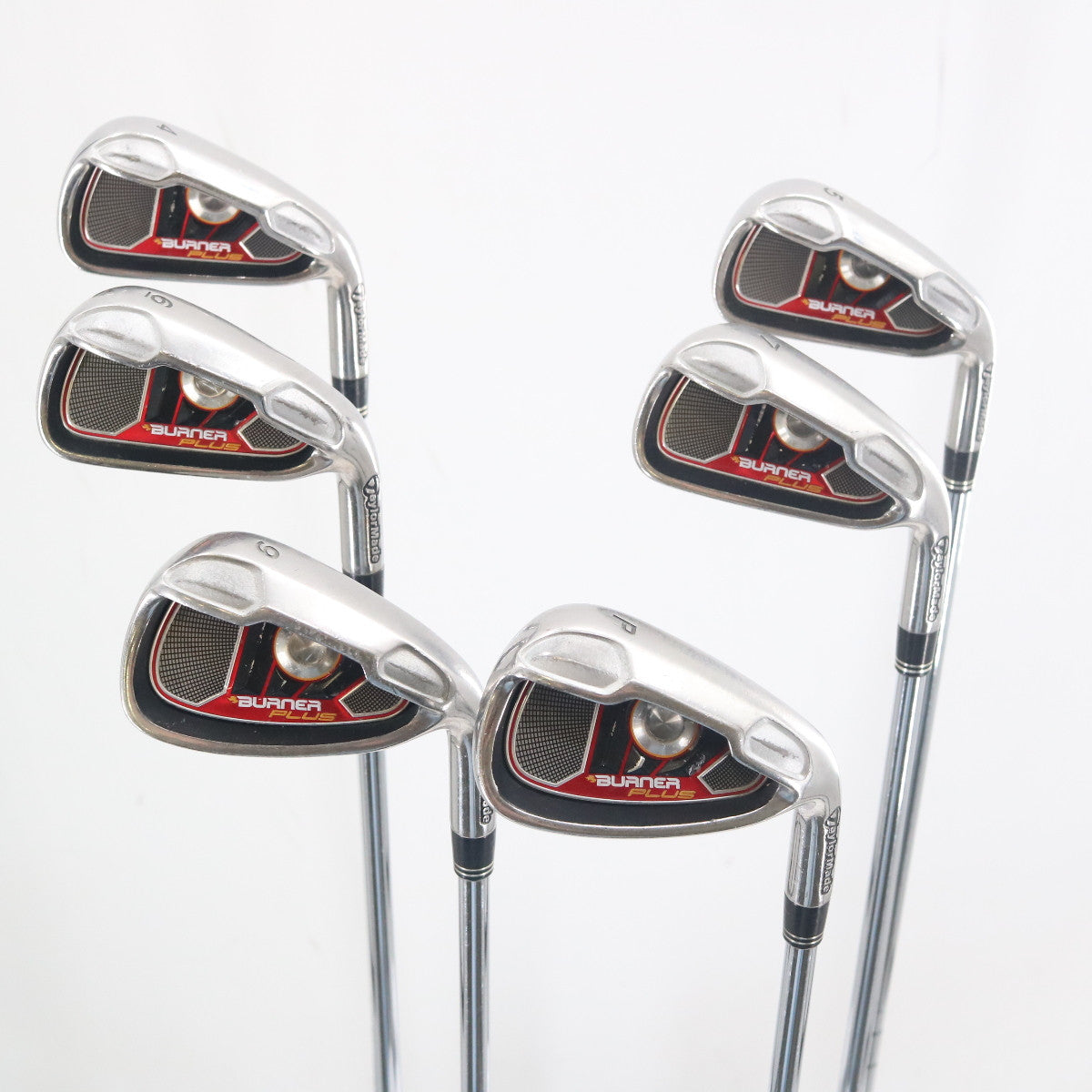 TaylorMade Burner Plus Iron Set 4-7,9,P (NO 8) Steel R Regular Flex RH P-150237