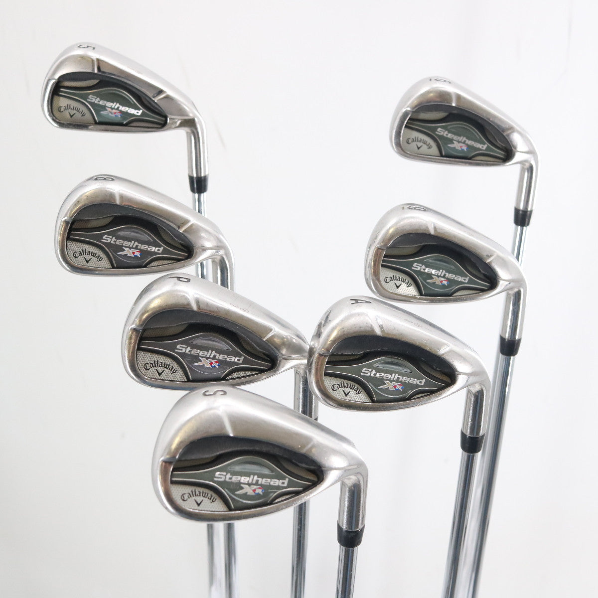 Callaway Steelhead XR Iron Set 5,6,8-P,A,S Steel Stiff Flex Right-Hand P-150306