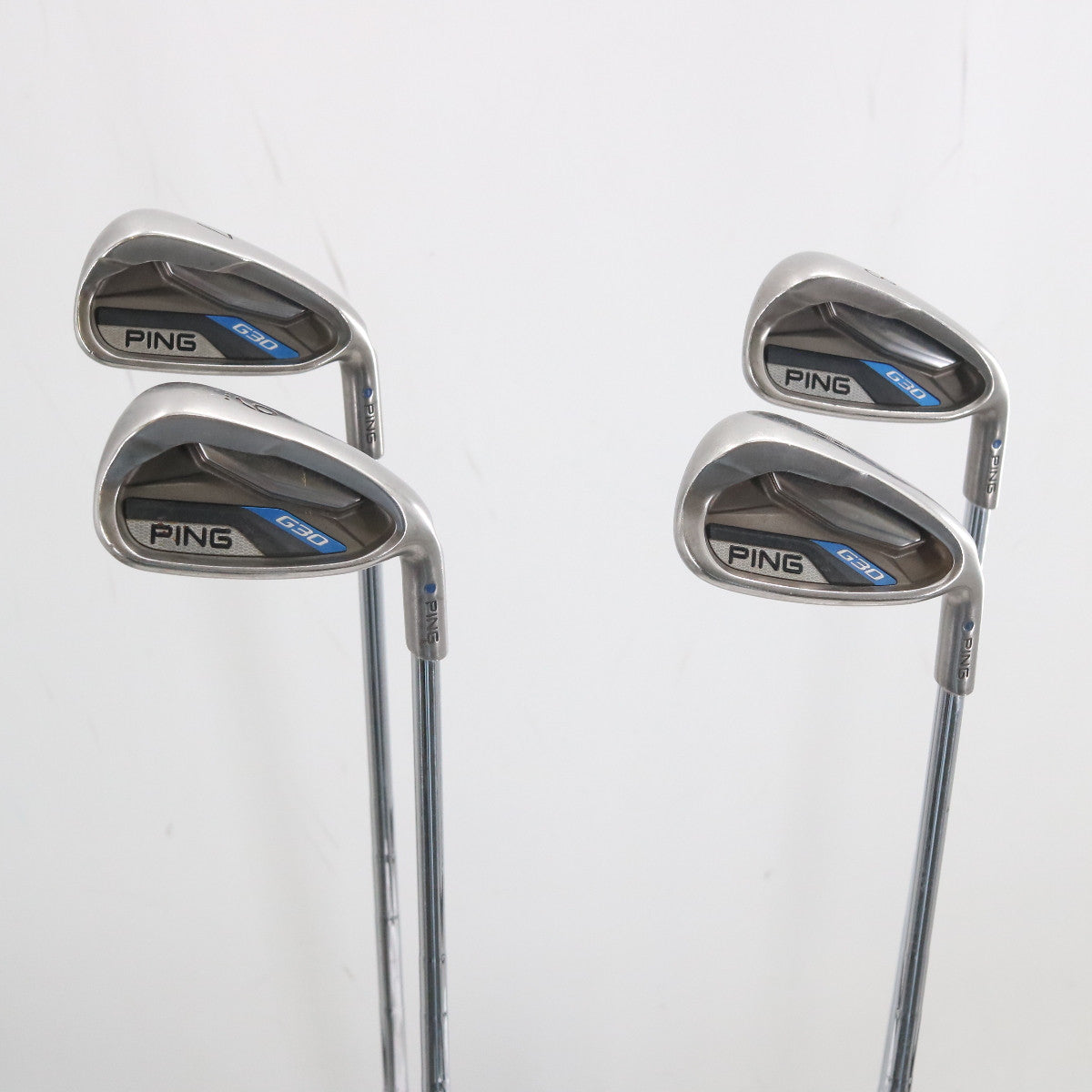 Ping G30 Iron Set 7-W Blue Dot Steel CFS S Stiff Flex Right-Handed P-151338
