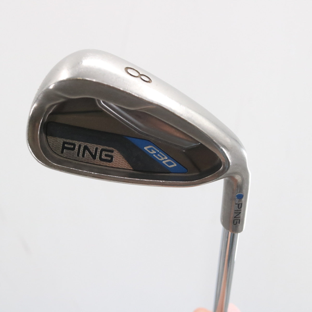 Ping G30 Iron Set 7-W Blue Dot Steel CFS S Stiff Flex Right-Handed P-151338