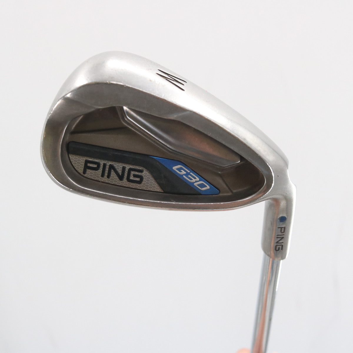 Ping G30 Iron Set 7-W Blue Dot Steel CFS S Stiff Flex Right-Handed P-151338