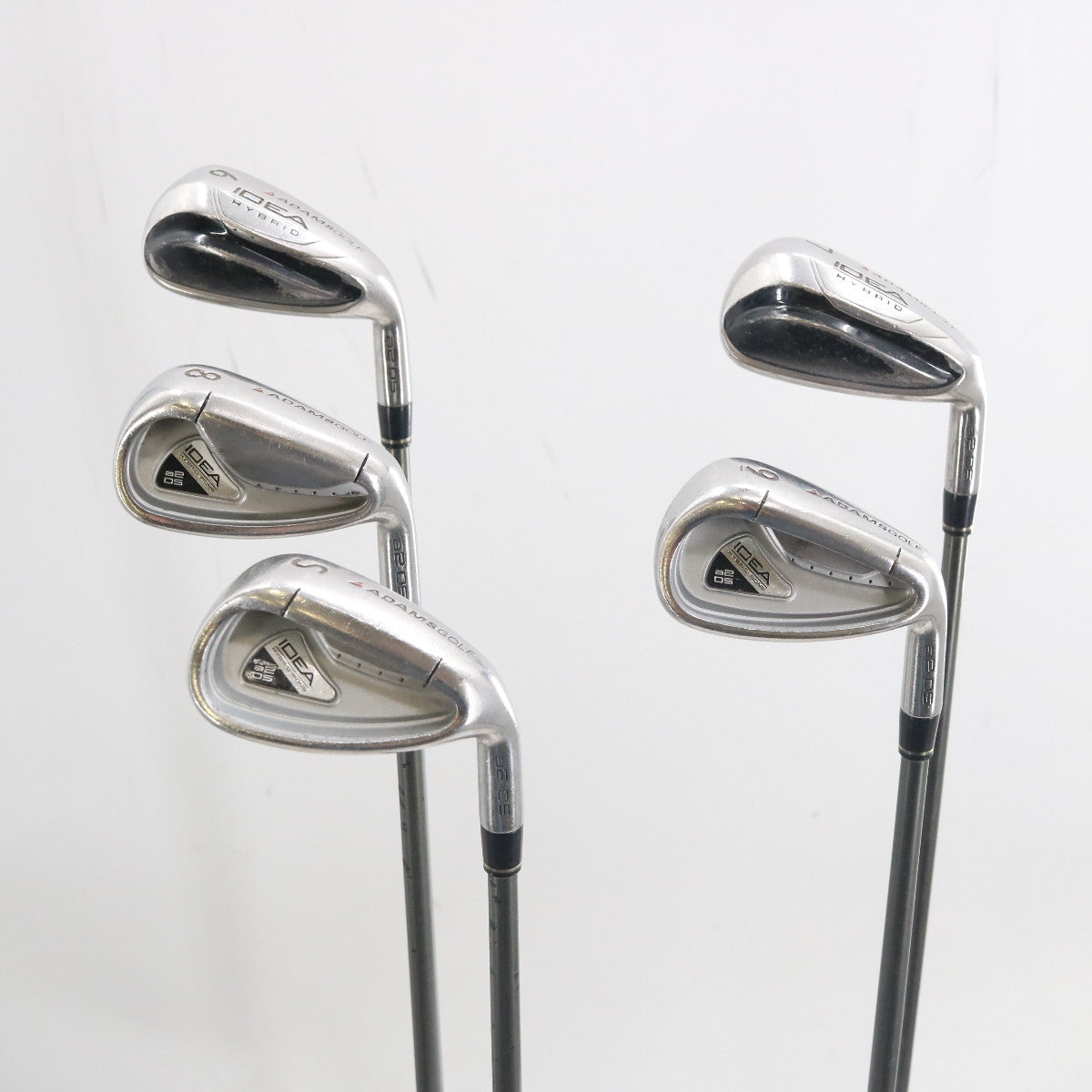 Adams IDEA A2 OS Hybrid Iron Set 6H,7H,8-9,S Graphite Senior Flex RH P-151719