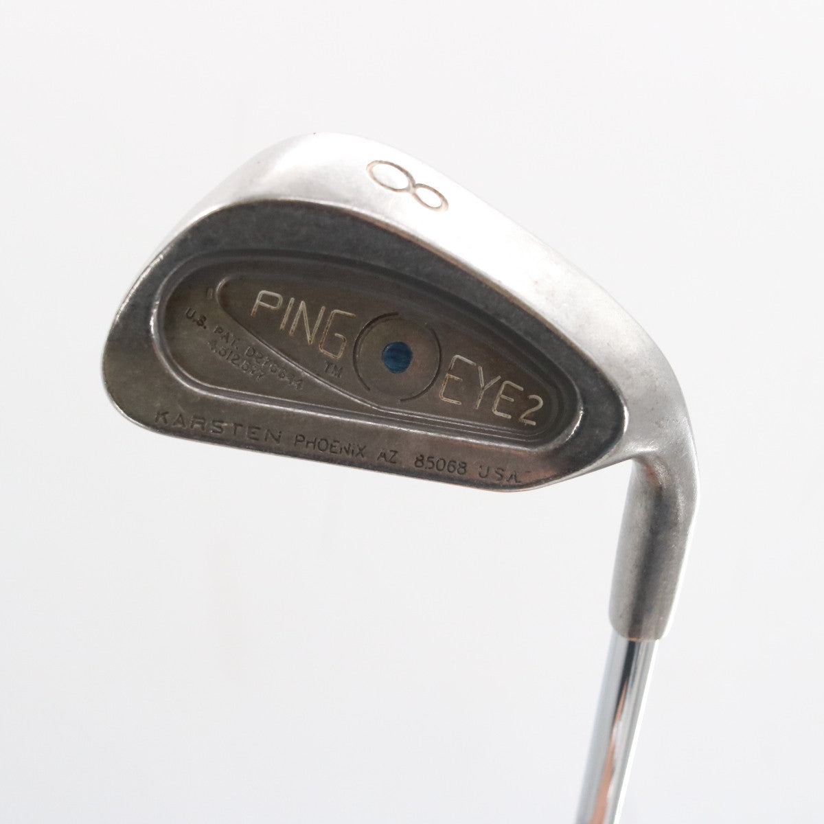 Ping EYE2 EYE 2 Iron Set 8-W,S Blue Dot Steel ZZ-Lite Stiff Right-Hand P-151723
