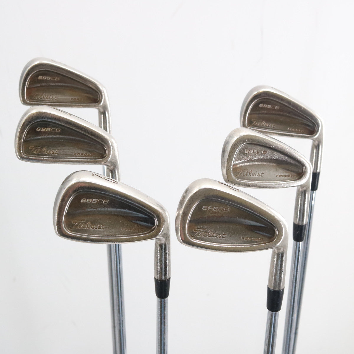 Titleist 695 CB Forged Iron Set 5-P Steel True Temper Extra Stiff RH P-151752