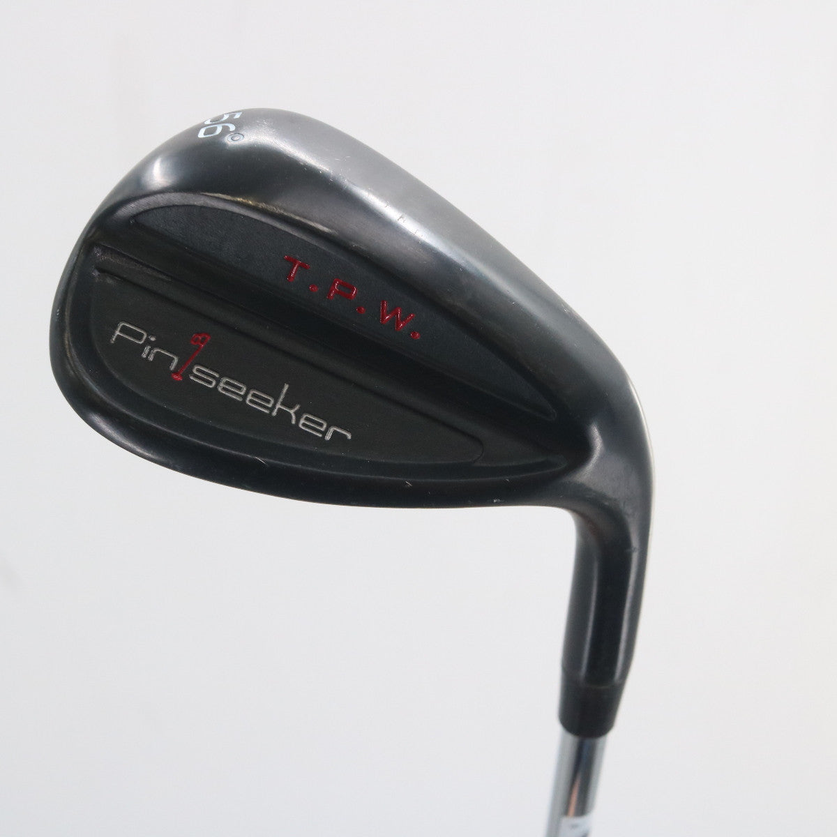 Pinseeker T.P.W Black Nickel Sand Wedge 56 Degrees 56.12 Steel Shaft RH P-152383